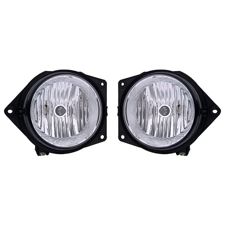 Fits 2006 HUMMER H3 Fog Light Assembly Pair Driver and Passenger Side Fits 2006 HUMMER H3 Fog Light Assembly Pair Driver and Passenger Side